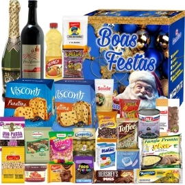 CESTA DE NATAL ÁRTICO