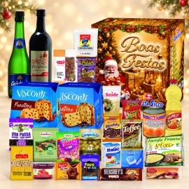CESTA DE NATAL ÁRTICO